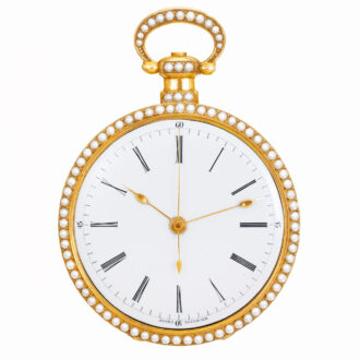 Rare Swiss lever watch for the Chinese market Circa 1860