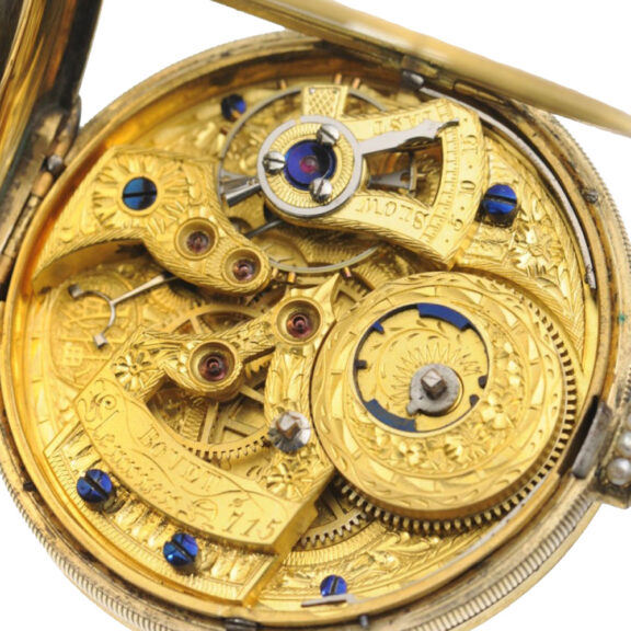 Swiss pearl set watch for Chinese market Circa 1835 Swiss pearl set watch for Chinese market Circa 1835