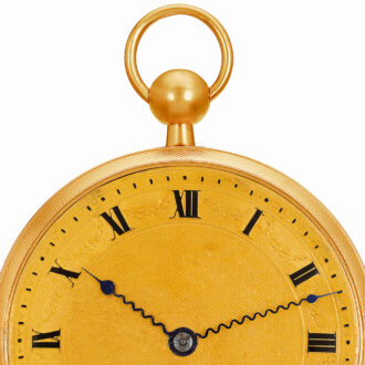 Swiss fine repeating watch with musical movement Circa 1820