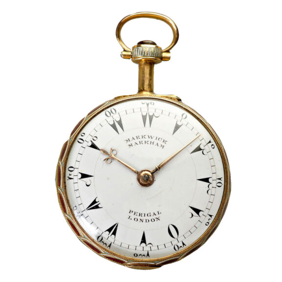 English gold enamel repeating pocket watch Circa 1815 English gold enamel repeating pocket watch Circa 1815