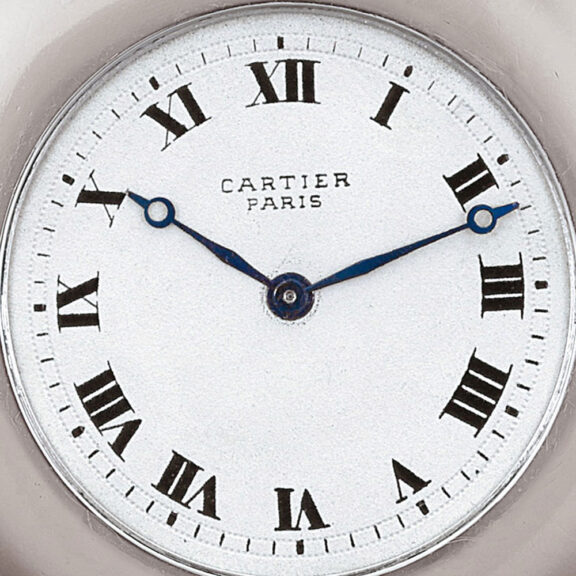 Fine French platinum open faced lever pocket watch Circa 1920 Fine French platinum open faced lever pocket watch Circa 1920