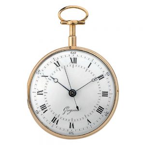 French gold quarter repeating pocket watch “à toc” Circa 1800