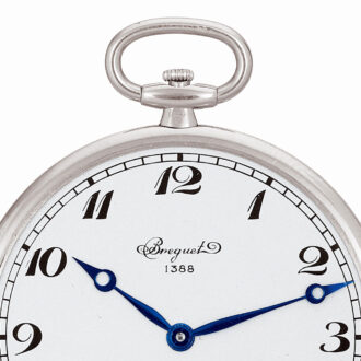 Extra thin French platinum lever dress watch Circa 1930