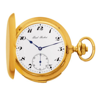 Fine Swiss gold minute repeating carillon watch Circa 1925Fine Swiss gold minute repeating carillon watch Circa 1925