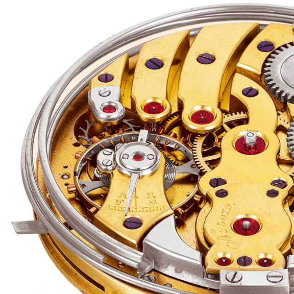 Fine Swiss gold minute repeating carillon watch Circa 1925 Fine Swiss gold minute repeating carillon watch Circa 1925