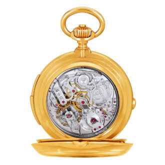 Fine Swiss 18 carat gold complicated lever watch Circa 1900 Fine Swiss 18 carat gold complicated lever watch Circa 1900