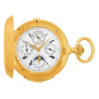 Fine Swiss 18 carat gold complicated lever watch Circa 1900 Fine Swiss 18 carat gold complicated lever watch Circa 1900
