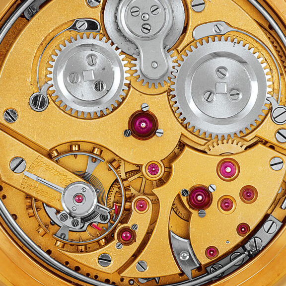 Swiss gold minute repeater with grande sonnerie Circa 1905 Swiss gold minute repeater with grande sonnerie Circa 1905