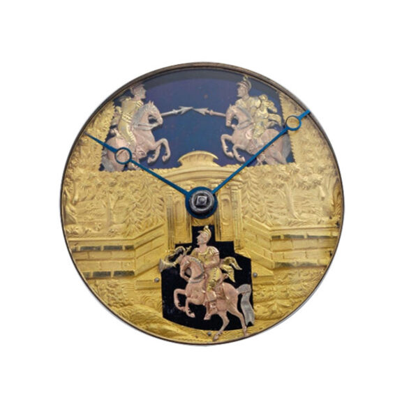 Swiss gold quarter repeating watch Circa 1810
