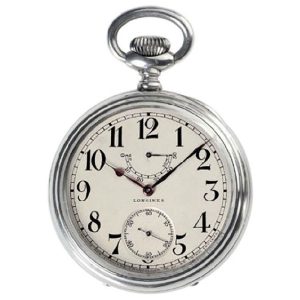 Swiss deck watch of the “US Navy” with power reserve indicator Circa 1907