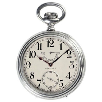 Swiss deck watch of the “US Navy” with power reserve indicator Circa 1907