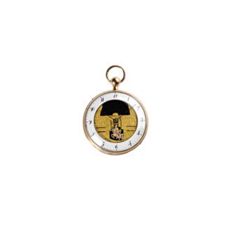 Swiss gold quarter repeating watch Circa 1810