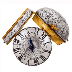 French silver and gilt metal oignon verge watch Circa 1690