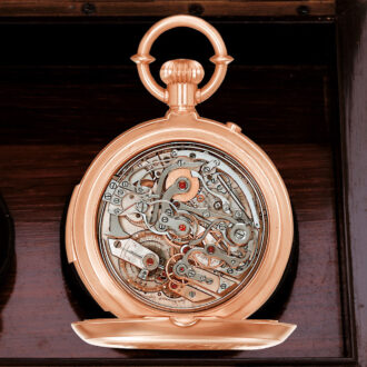 Danish minute repeating split seconds chronograph Circa 1900