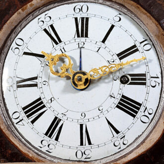 French silver striking and repeating coach clock Circa 1750