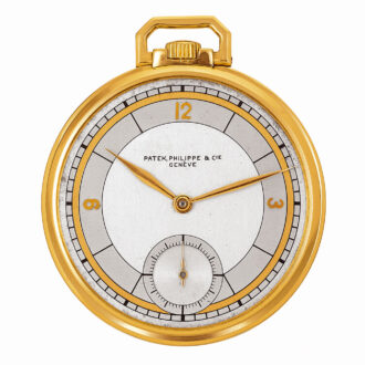 Fine Swiss 18 carat gold Art Deco dress watch Circa 1930
