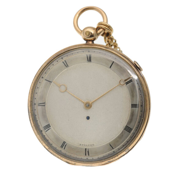 French gold quarter repeating cylinder watch Circa 1825