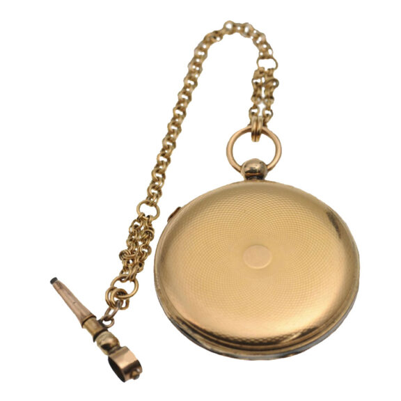 French gold quarter repeating cylinder watch Circa 1825 French gold quarter repeating cylinder watch Circa 1825