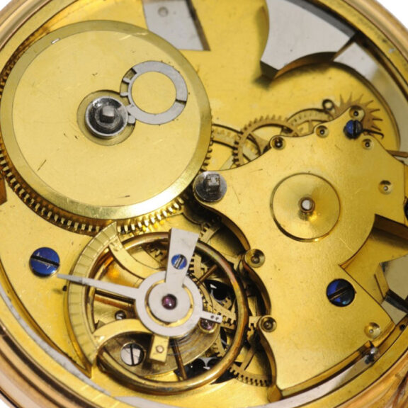 Fine French gold quarter repeater à toc Circa 1798 Fine French gold quarter repeater à toc Circa 1798