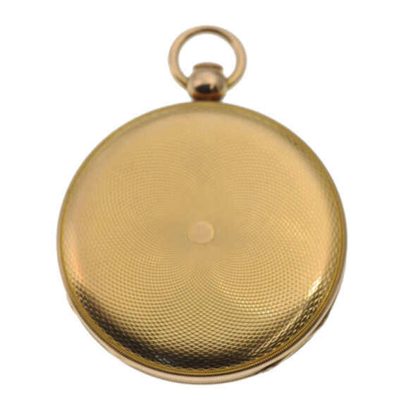 French gold quarter repeating cylinder watch Circa 1835 French gold quarter repeating cylinder watch Circa 1835