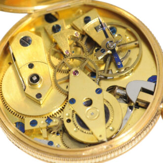 French gold quarter repeating pocket watch Circa 1806