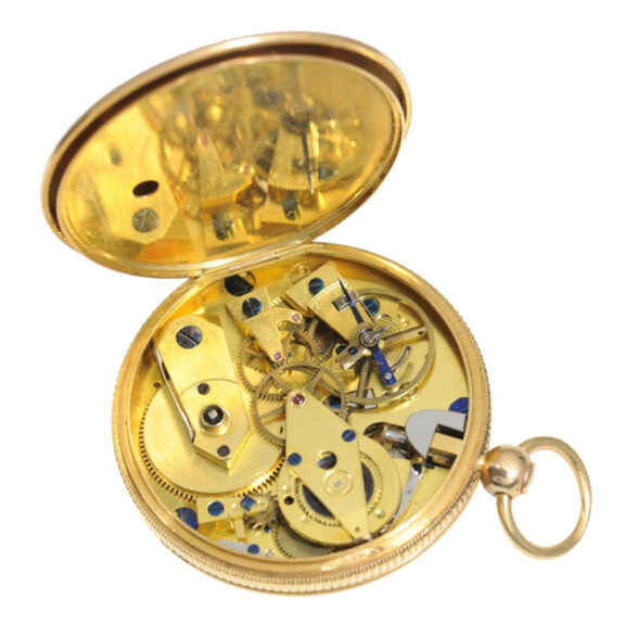 French gold quarter repeating pocket watch Circa 1806 French gold quarter repeating pocket watch Circa 1806