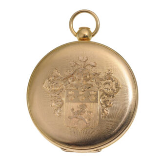 French gold quarter repeating duplex watch Circa 1813