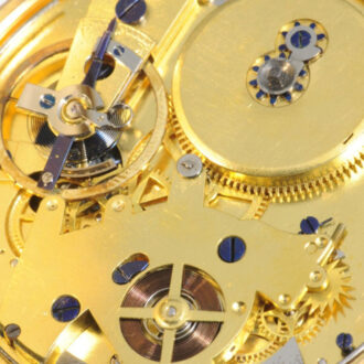 French gold quarter repeating duplex watch Circa 1813