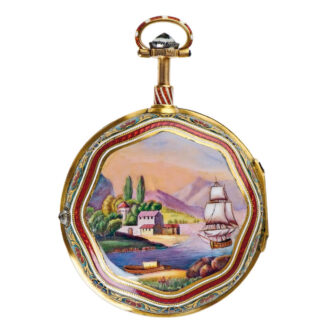 English gold minute repeating pocket watch Circa 1826