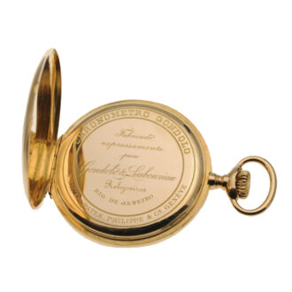 Swiss gold open faced, Chronometro Gondolo Circa 1913