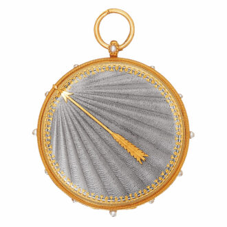 French gold "Montre Médaillon à Tact" watch Circa 1809