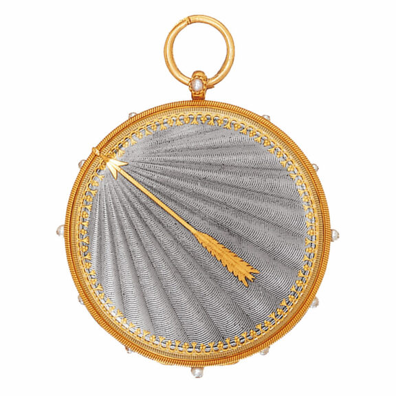French gold "Montre Médaillon à Tact" watch Circa 1809 French gold "Montre Médaillon à Tact" watch Circa 1809