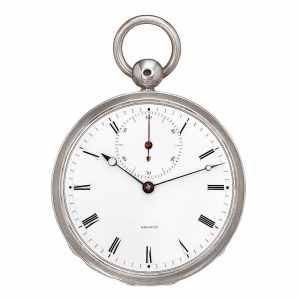 French silver chronometer pocket watch Circa 1841