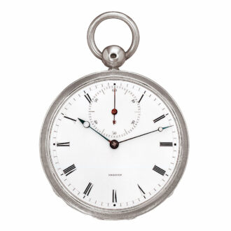French silver chronometer pocket watch Circa 1841
