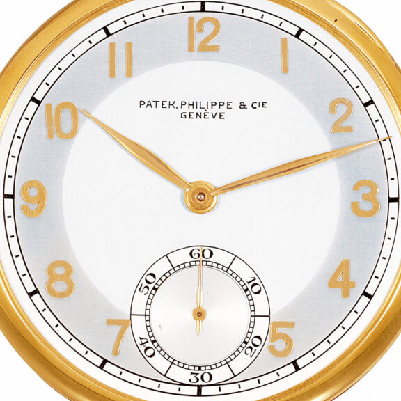 Swiss yellow gold open faced keyless dress watch Circa 1937 Swiss yellow gold open faced keyless dress watch Circa 1937