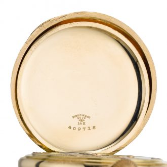 American hunting cased keyless presentation watch Circa 1907