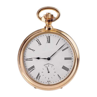 Swiss rose gold open faced lever watch Circa 1945