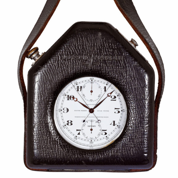 Swiss steel sports time-keeping chronometer Circa 1956 Swiss steel sports time-keeping chronometer Circa 1956