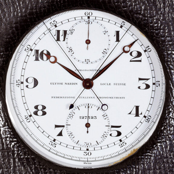 Swiss steel sports time-keeping chronometer Circa 1956 Swiss steel sports time-keeping chronometer Circa 1956