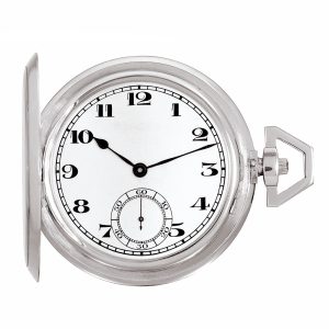 Swiss white gold keyless Art Deco dress watch Circa 1925