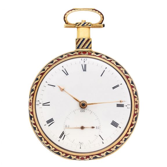 Fine English 18 carat gold watch for the Chinese market Circa 1820 Fine English 18 carat gold watch for the Chinese market Circa 1820