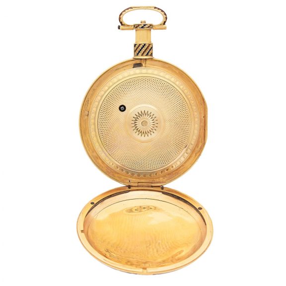 Fine English 18 carat gold watch for the Chinese market Circa 1820 Fine English 18 carat gold watch for the Chinese market Circa 1820