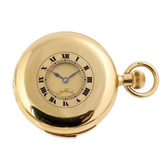 Swiss gold five minute repeating pocket watch Circa 1911
