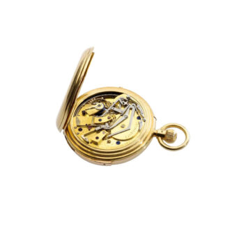 English gold astronomical minute repeating watch Circa 1895