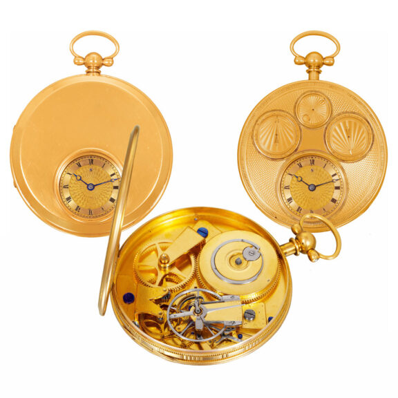 Rare French watch with manual perpetual calendar Circa 1805 Rare French watch with manual perpetual calendar Circa 1805