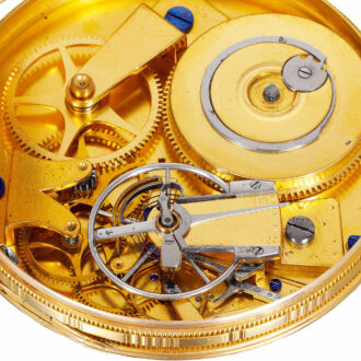 Rare French watch with manual perpetual calendar Circa 1805