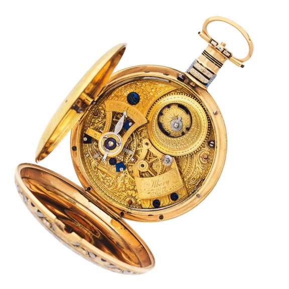 Fine English 18 carat gold watch for the Chinese market Circa 1820 Fine English 18 carat gold watch for the Chinese market Circa 1820
