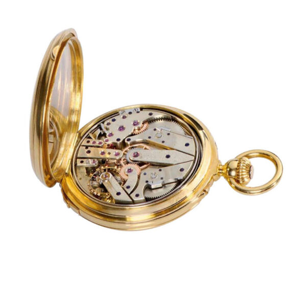French pocket watch with day and date indication French pocket watch with day and date indication