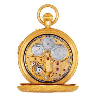 Swiss watch with Grande and Petite Sonnerie Circa 1869