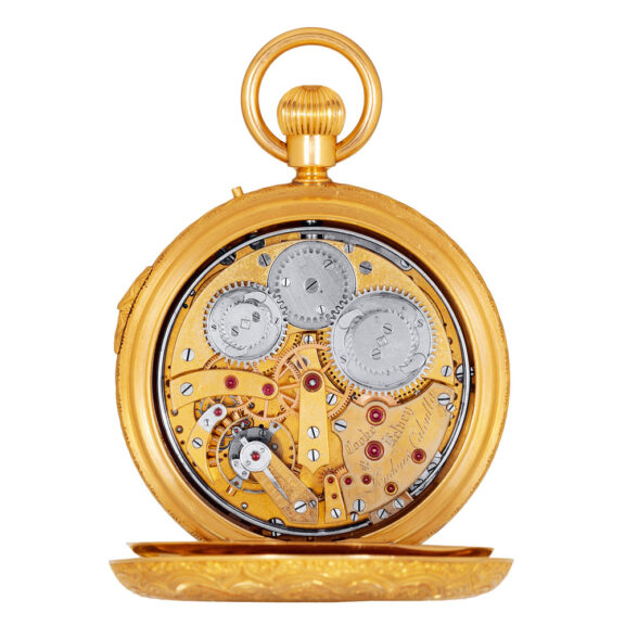 Swiss watch with Grande and Petite Sonnerie Circa 1869 Swiss watch with Grande and Petite Sonnerie Circa 1869